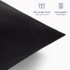 Blumtal Bettwäsche Blumtal Premium Microfiber Bedding Set | OEKO-TEX® Certified 100% Polyester | Wrinkle & Fade Resistant | Complete Sheet Sets with Pillowcases Schwarz