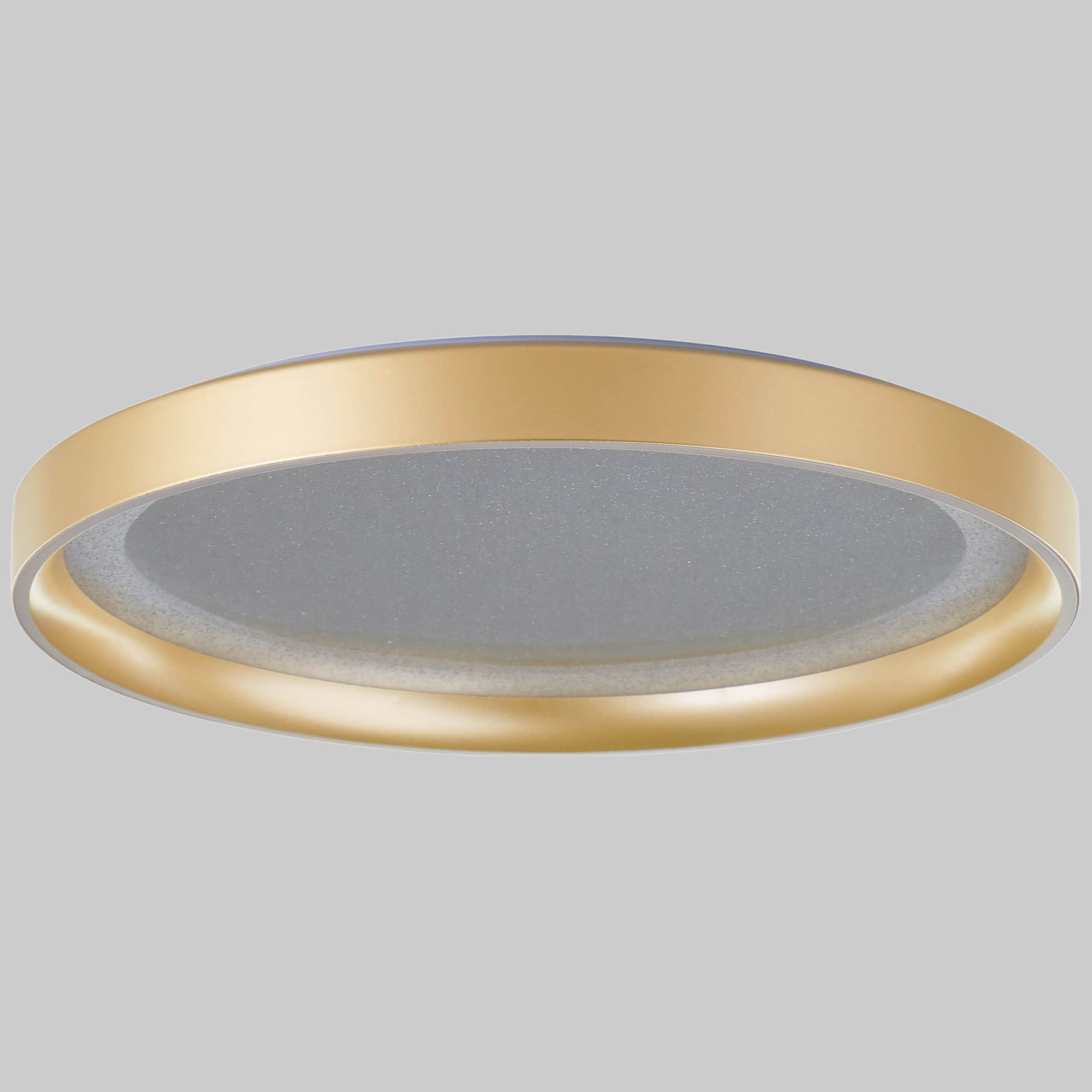 Lampen Brilliant Brilliant Quito LED Deckenleuchte – 33 cm, Gold mit Glitzereffekt, 2700 Lumen, 3000 K Warmweiß | Moderne LED-Deckenlampe für stilvolle Räume