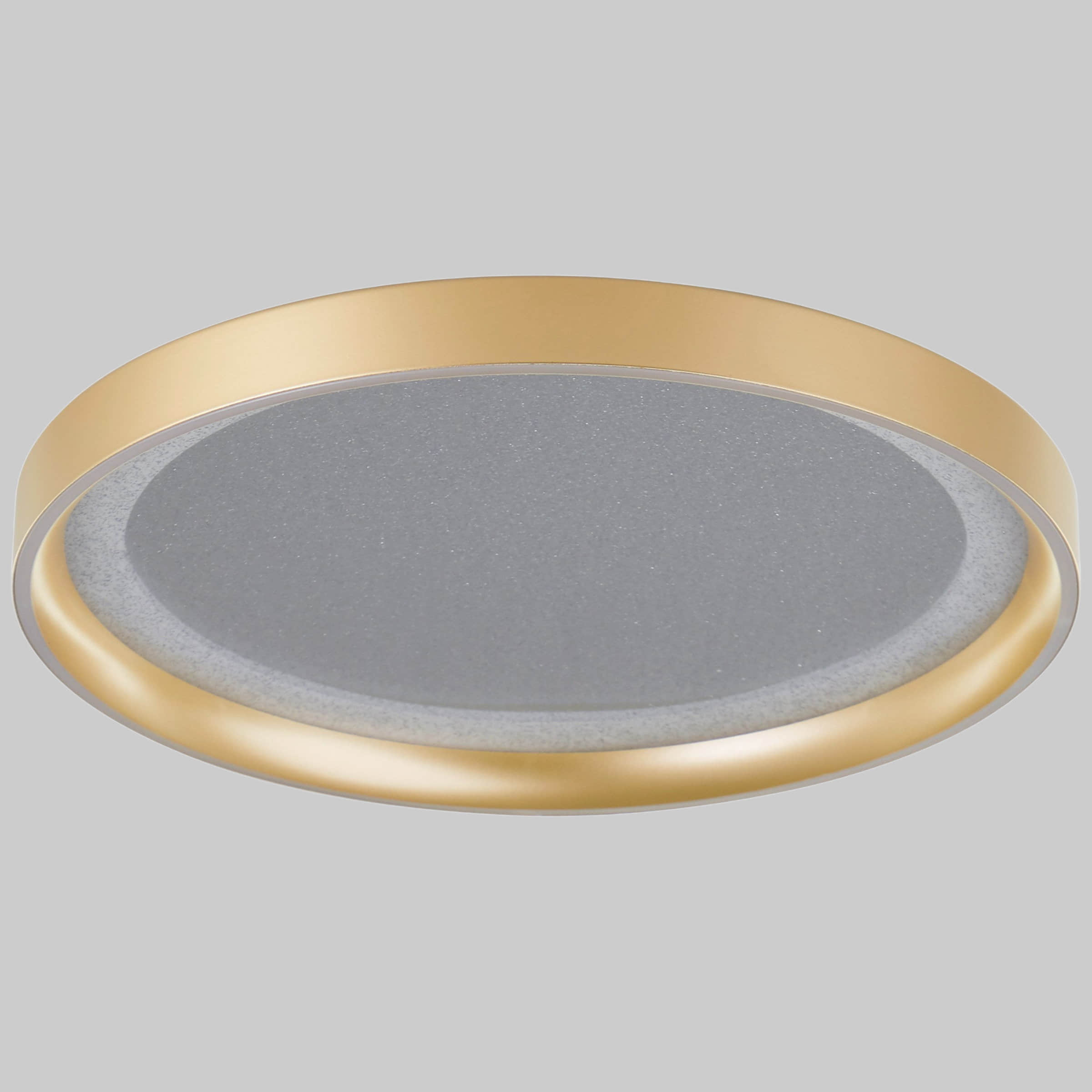 Lampen Brilliant Brilliant Quito LED Deckenleuchte – 33 cm, Gold mit Glitzereffekt, 2700 Lumen, 3000 K Warmweiß | Moderne LED-Deckenlampe für stilvolle Räume