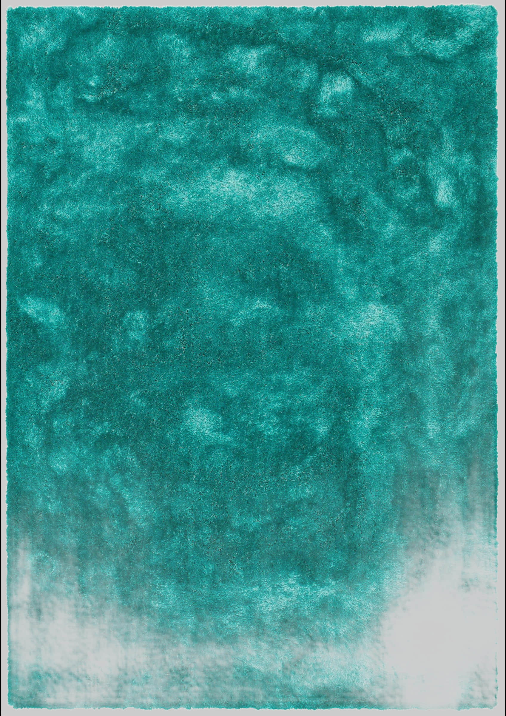 Teppiche Bruno Banani Bruno Banani LM Dana Hochflor-Teppich | 30 mm Florhöhe | Weiche Mikrofaser | Rechteckig 160x230 cm | Uni-Farben | Für Wohnzimmer & Schlafzimmer petrol