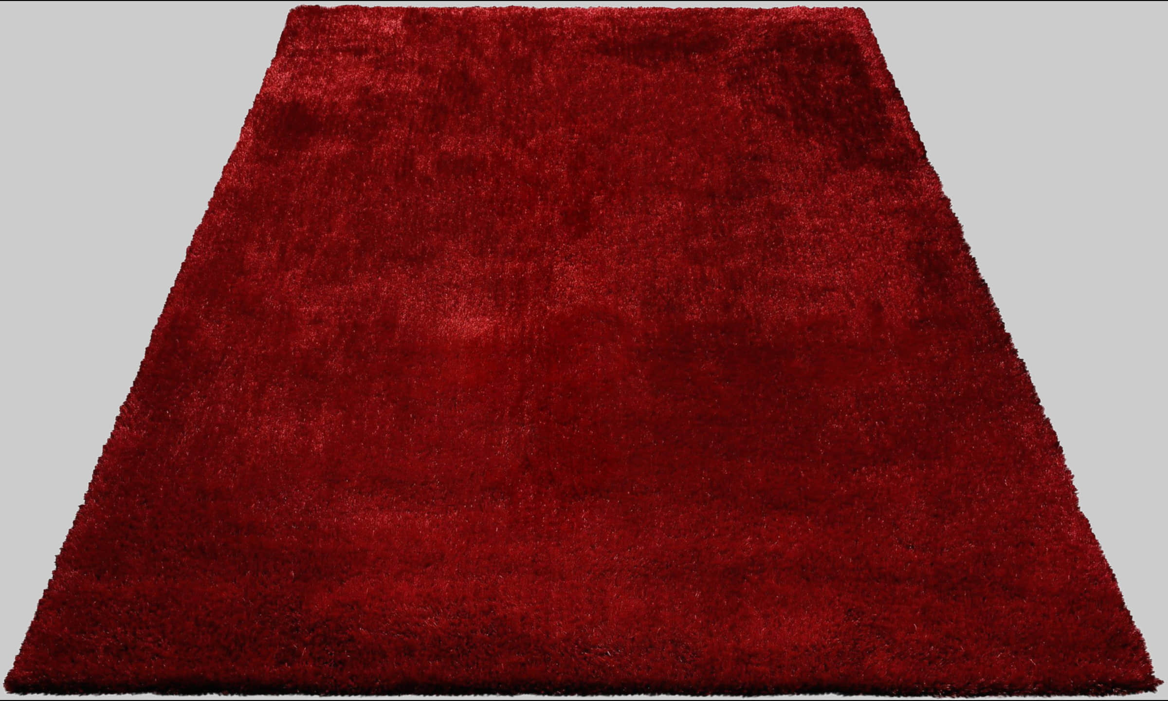 Bruno Banani LM Dana Hochflor-Teppich | 30 mm Florhöhe | Weiche Mikrofaser | Rechteckig 160x230 cm | Uni-Farben | Für Wohnzimmer & Schlafzimmer rot Teppiche Bruno Banani