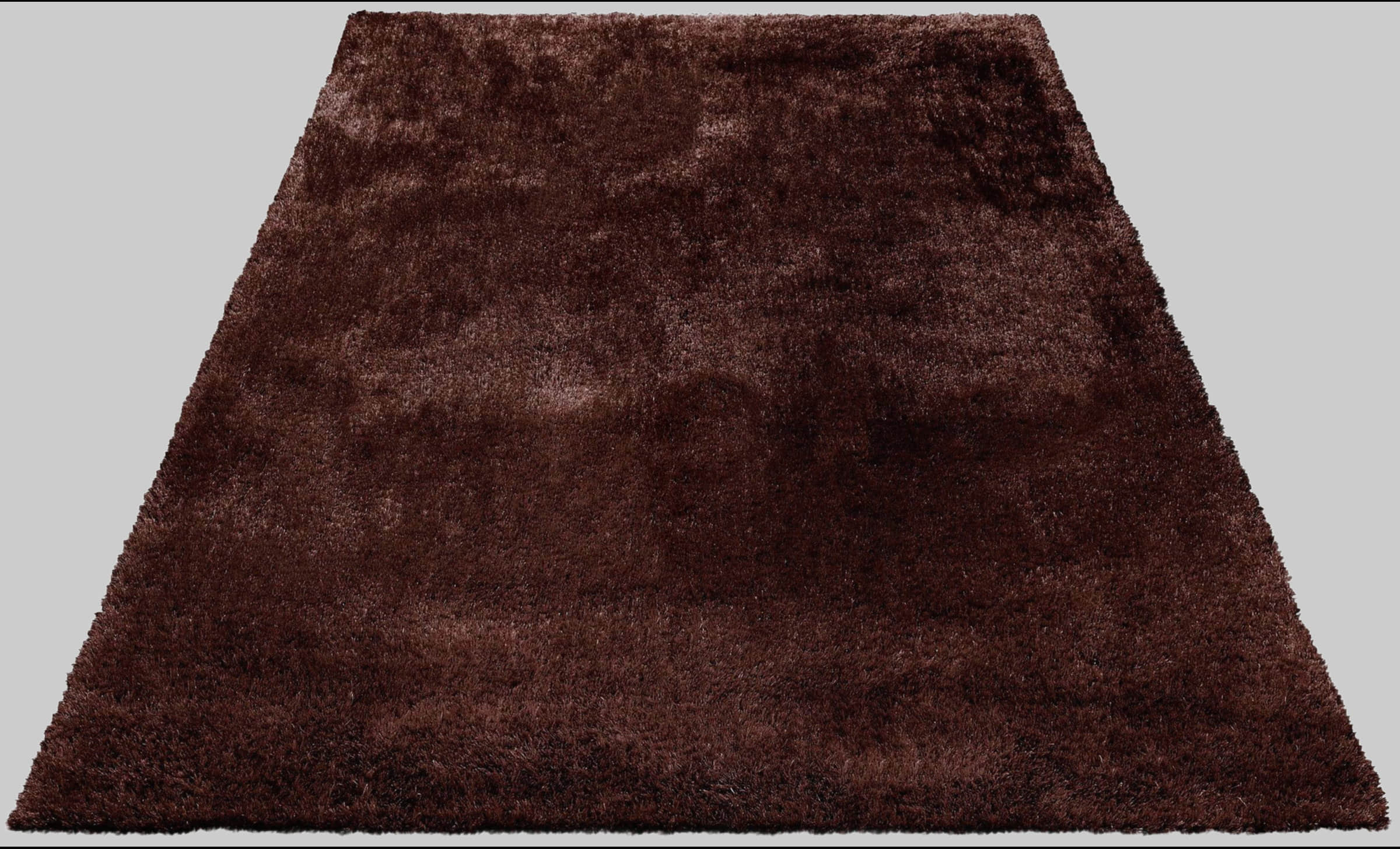 Bruno Banani LM Dana Hochflor-Teppich | 30 mm Florhöhe | Weiche Mikrofaser | Rechteckig 160x230 cm | Uni-Farben | Für Wohnzimmer & Schlafzimmer braun Bruno Banani Teppiche