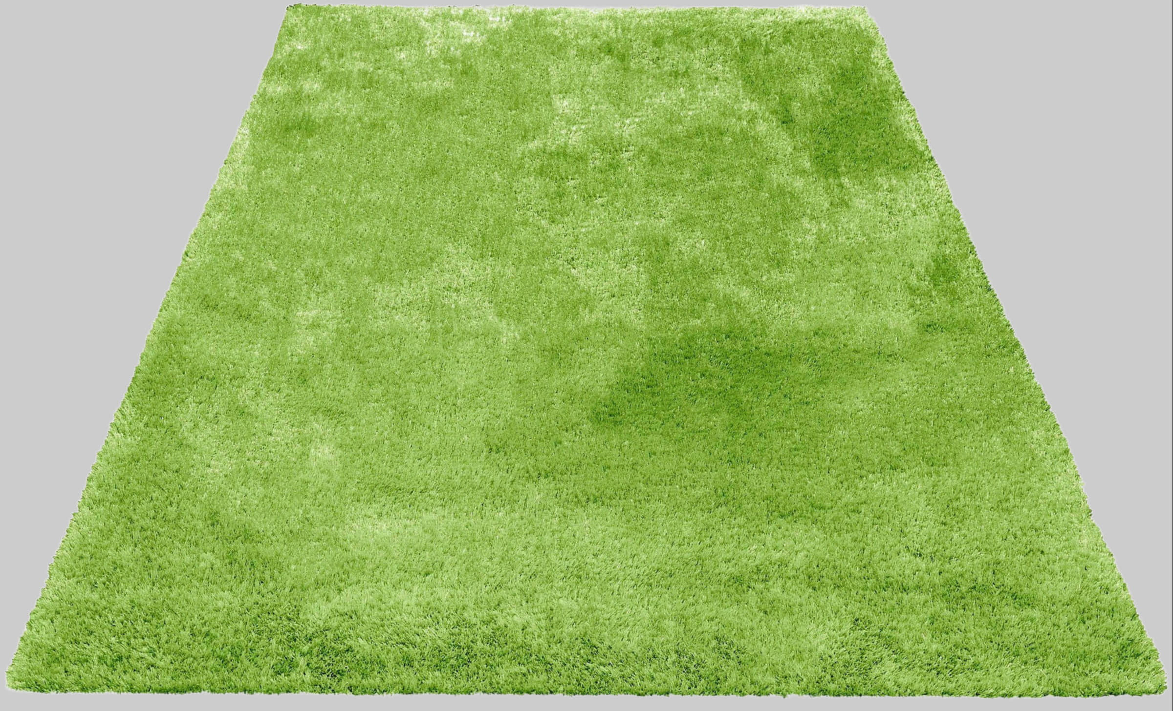 Bruno Banani LM Dana Hochflor-Teppich | 30 mm Florhöhe | Weiche Mikrofaser | Rechteckig 160x230 cm | Uni-Farben | Für Wohnzimmer & Schlafzimmer olivgrün Teppiche Bruno Banani