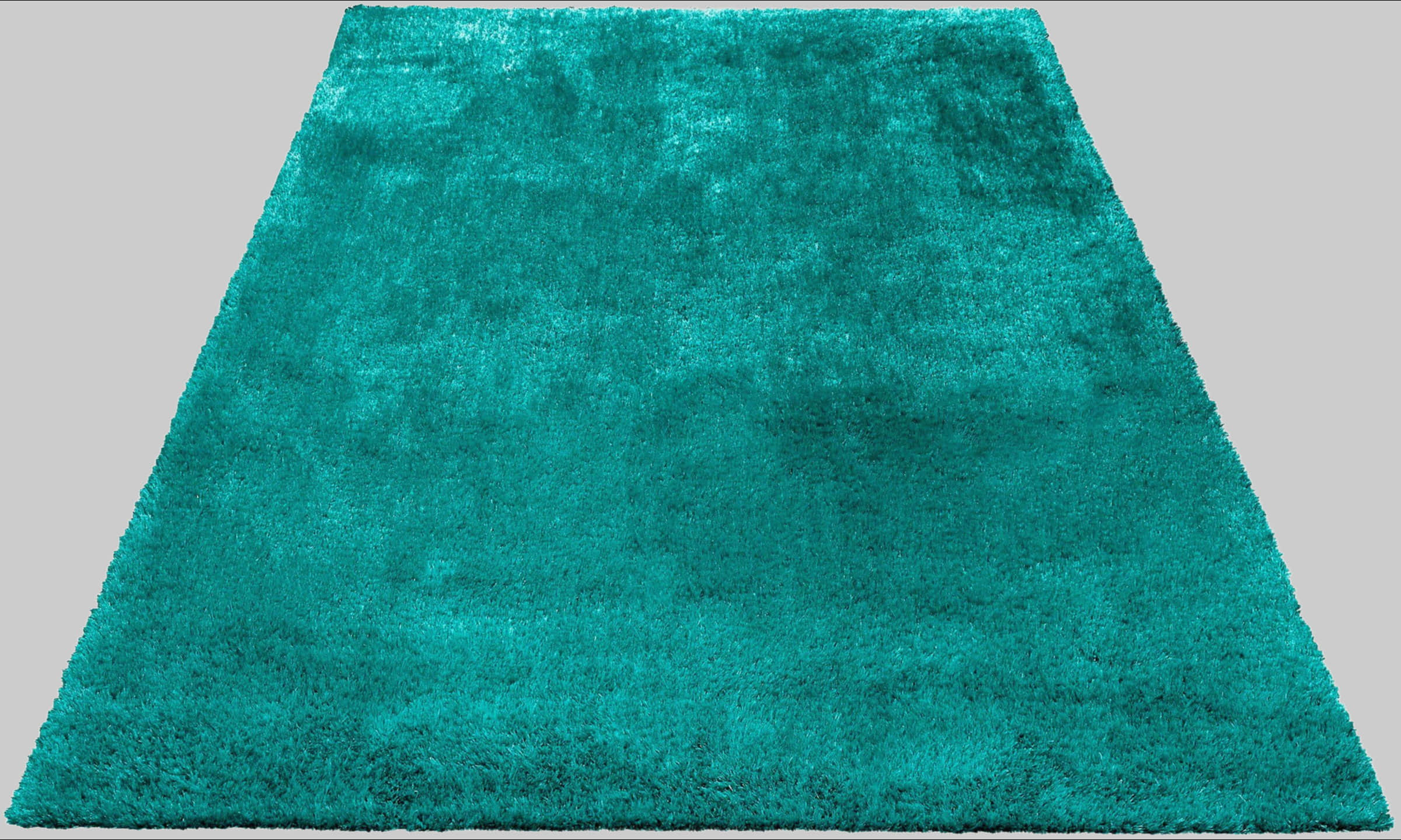 Teppiche Bruno Banani Bruno Banani LM Dana Hochflor-Teppich | 30 mm Florhöhe | Weiche Mikrofaser | Rechteckig 160x230 cm | Uni-Farben | Für Wohnzimmer & Schlafzimmer petrol