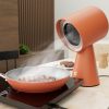 CIARRA VMBWPL01-4 HOOD TO GO Mini-Dunstabzugshaube Tragbar Blau - Umluft 2 Stufen für Camping, Wohnmobil & kleine Küchen Orange Kochfelder & Kochgeräte CIARRA