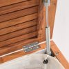 Destiny Wäschebox »SPA & LIVING« – Premium Teak Laundry Hamper with Removable Liner, 45x45x66cm, Natural Wood Grain Finish Destiny Bad & Sanitär