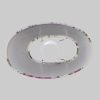 Dirk Davids Leuchten GmbH – Lampenschirm Oval Creme mit Rosen-Blumen für Tischleuchte & Wandleuchte (25x15x16 cm) Dirk Davids Leuchten GmbH Lampen