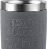 EMSA Travel Mug Classic Thermobecher - Edelstahl Isolierbecher mit 360° Öffnung (360ml/500ml) | 4-6h Heißhaltung | Spülmaschinenfest | 100% Dicht Pfeffer-Grau Emsa Geschirr & Tischaccessoires