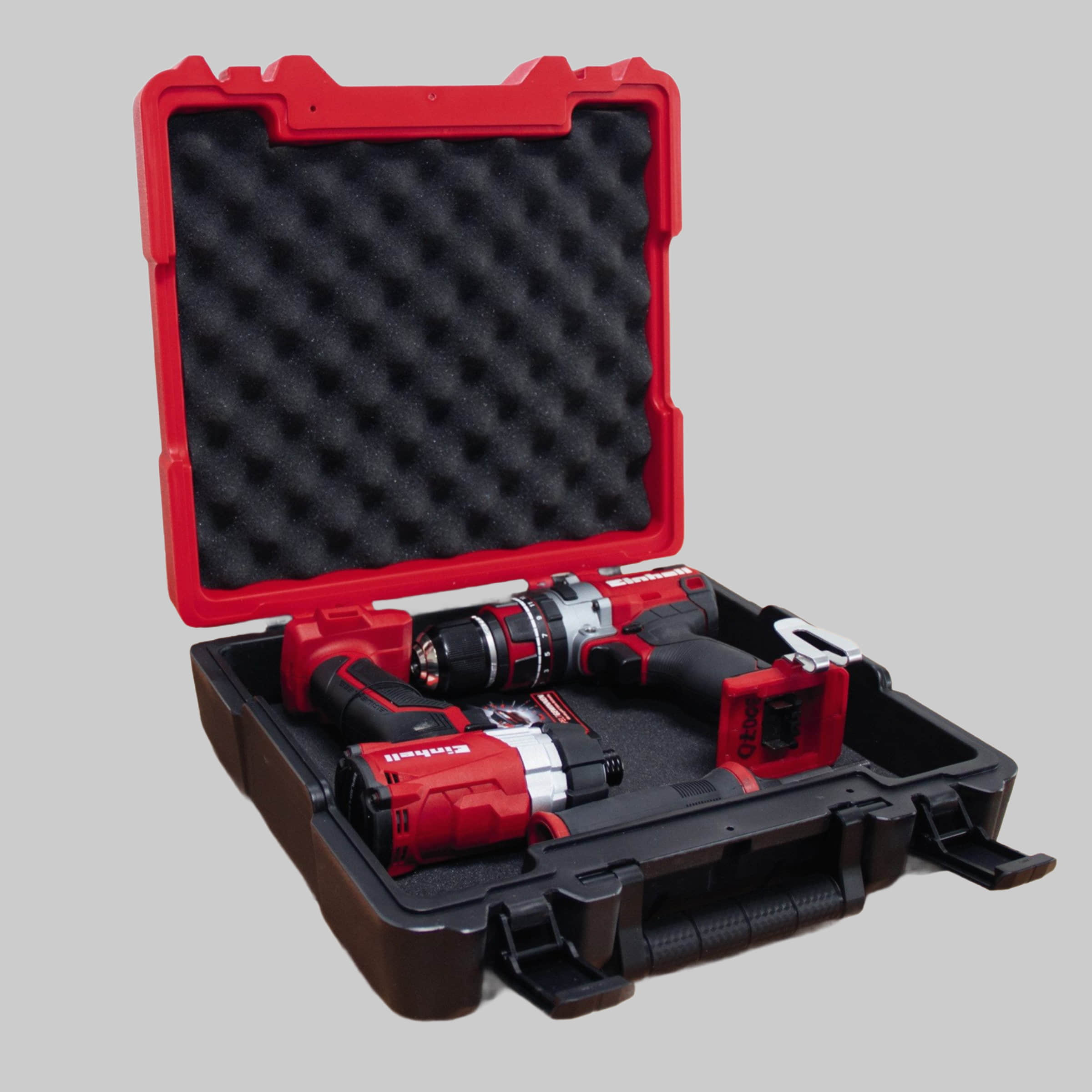 Einhell E-Box S35/33 Werkzeugkoffer | Robuste 12kg Transportbox mit Schaumstoffeinsatz | Spritzwassergeschützt | Ideal für Profi-Werkzeuge Werkzeug & Maschinen Einhell