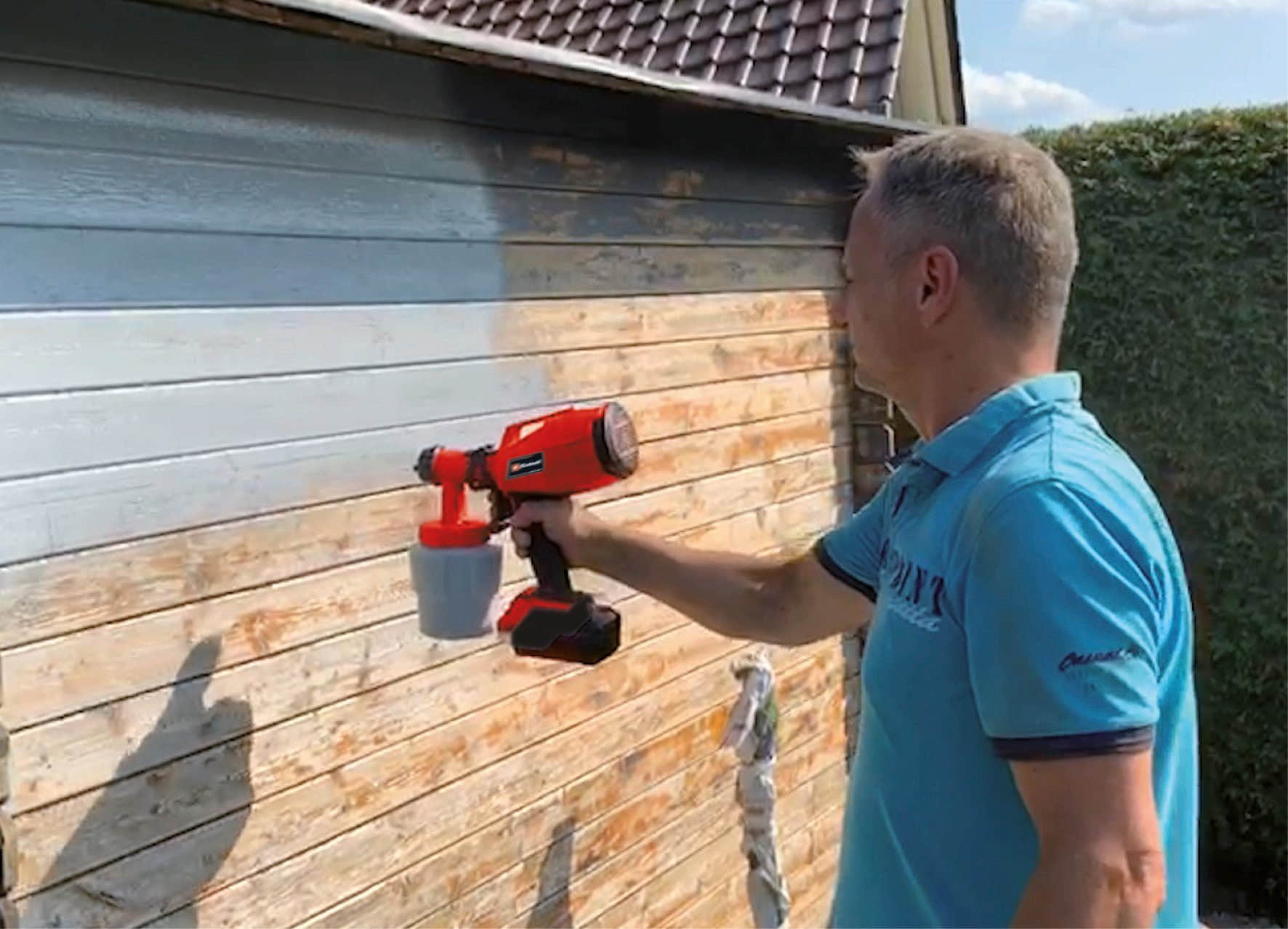 Einhell Power X-Change TC-SY 18/60 Li-Solo Cordless Paint Spray System - 18V Handheld Spray Gun with 800ml Tank & Accessories (Battery Not Included) Einhell Werkzeug & Maschinen