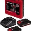 Einhell Power X-Change TE-CD 18/40-1 Li Cordless Drill/Driver Kit (2x 1.5Ah Batteries, Fast Charger & Storage Case) - 18V 2-Speed with LED Light Einhell Werkzeug & Maschinen