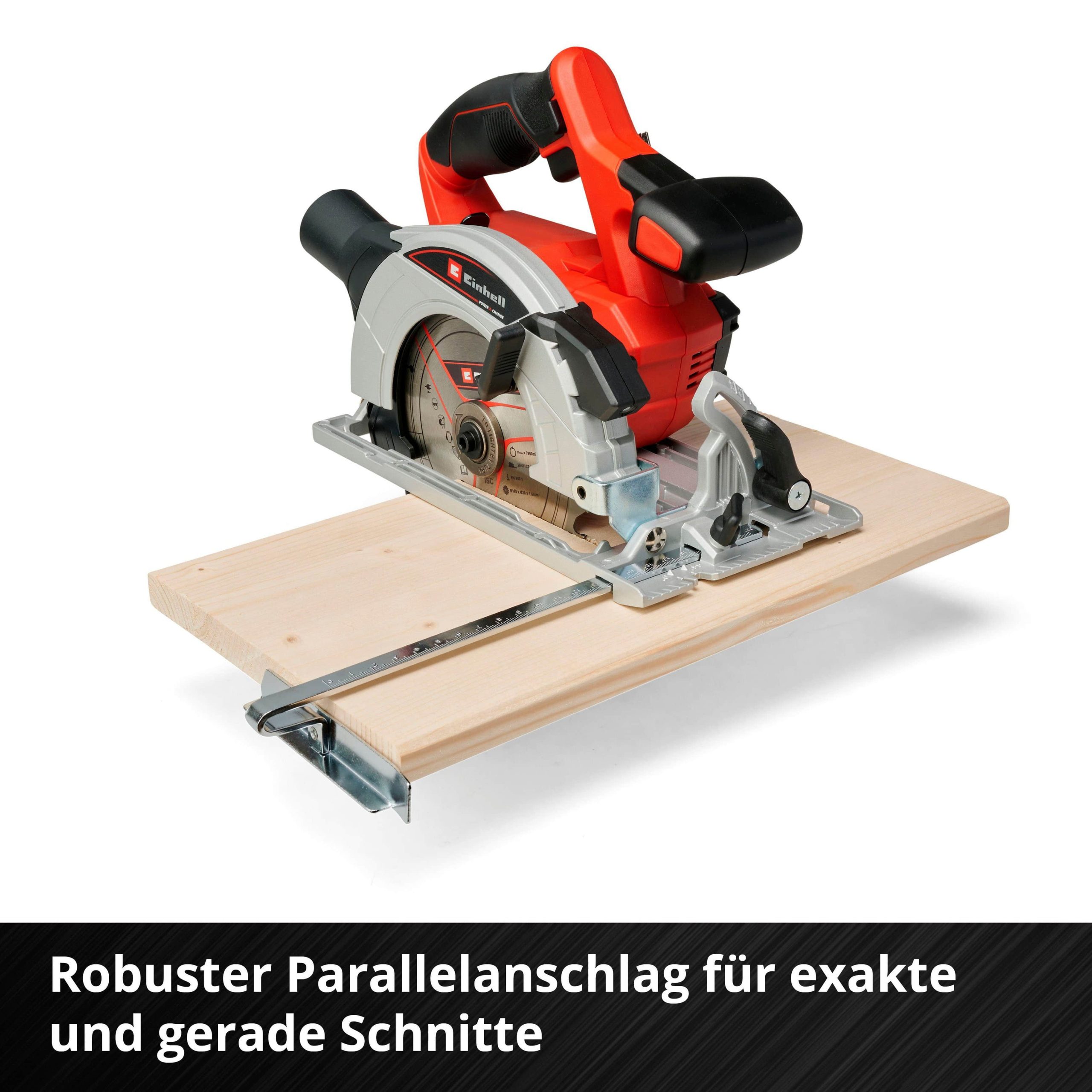 Einhell Einhell Power X-Change TE-CS 18/165-1 Li-Solo Cordless Circular Saw - 18V Brushless Motor, 150mm Blade, Tool-Free Adjustments, LED Light (Battery & Charger Sold Separately) Werkzeug & Maschinen