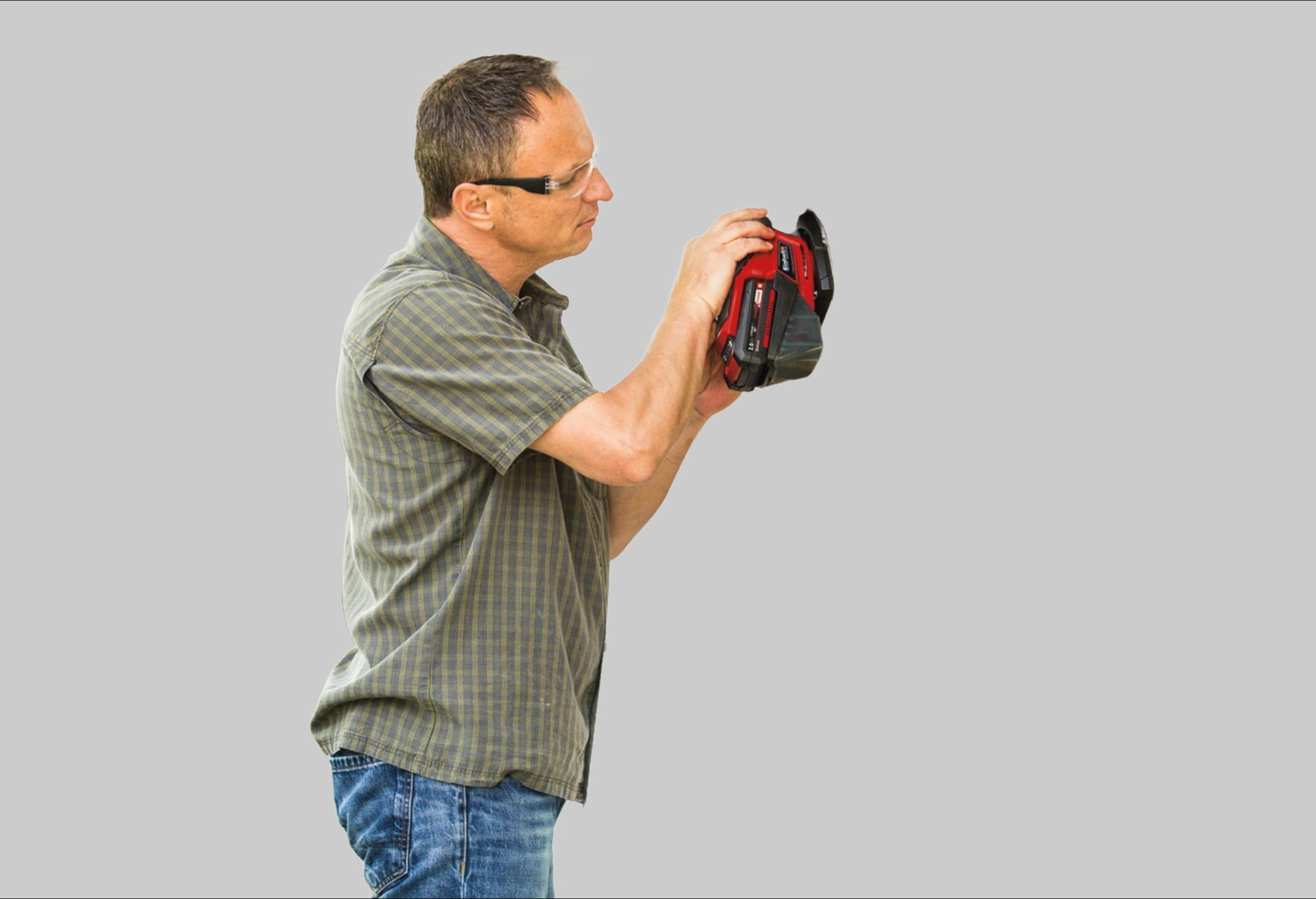 Werkzeug & Maschinen Einhell Einhell Power X-Change TE-OS 18/150 Li Solo Cordless Multi-Sander | 18V, 24,000 OPM, Extreme Fix System, Dust Extraction | Battery Not Included