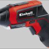 Einhell Werkzeug & Maschinen Einhell TE-SD 3,6/1 Li Cordless Screwdriver - 3.6V Lithium-Ion, 180 RPM, with LED Light & 10-Piece Bit Set