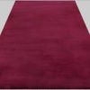 Esprit Alice Kunstfell Hochflor Teppich | 25mm Kaninchenfell-Haptik | Extra weicher rechteckiger Wohnzimmerteppich in Terrakotta-Orange violett Teppiche Esprit