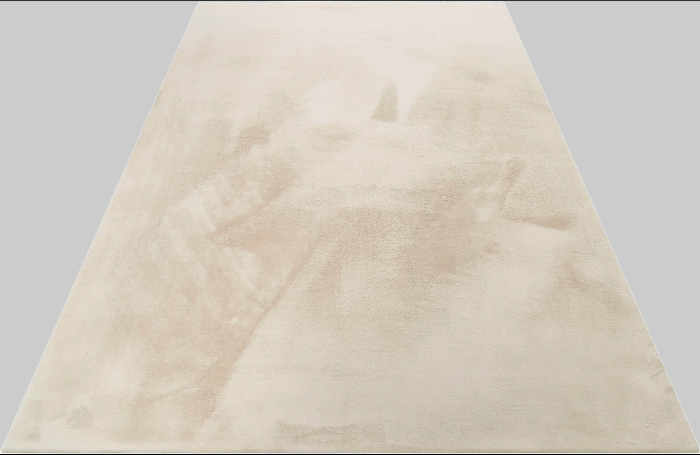 Teppiche Esprit Esprit Alice Kunstfell Hochflor Teppich | 25mm Kaninchenfell-Haptik | Extra weicher rechteckiger Wohnzimmerteppich in Terrakotta-Orange creme/beige
