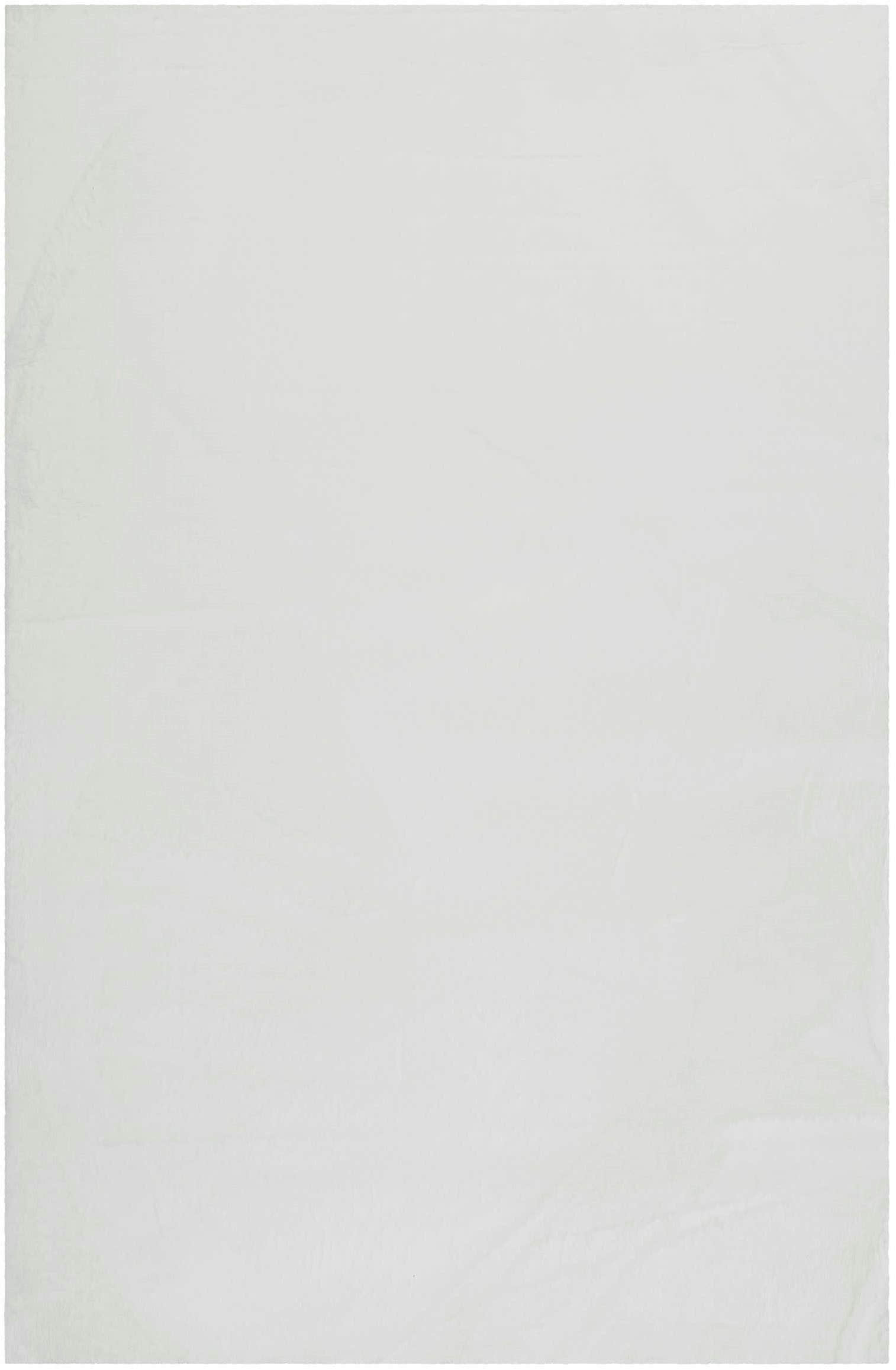 Esprit Esprit Alice Kunstfell Hochflor Teppich | 25mm Kaninchenfell-Haptik | Extra weicher rechteckiger Wohnzimmerteppich in Terrakotta-Orange weiß Teppiche