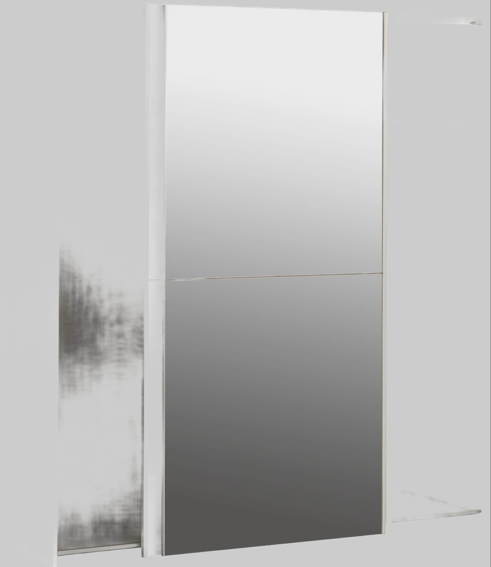 Schränke FORTE FORTE Schwebetürenschrank 'White Kiss' weiß | Moderner Kleiderschrank mit schwebenden Türen | 170cm Breite | Hochwertige Holznachbildung | Modell 486359-0 Weiß