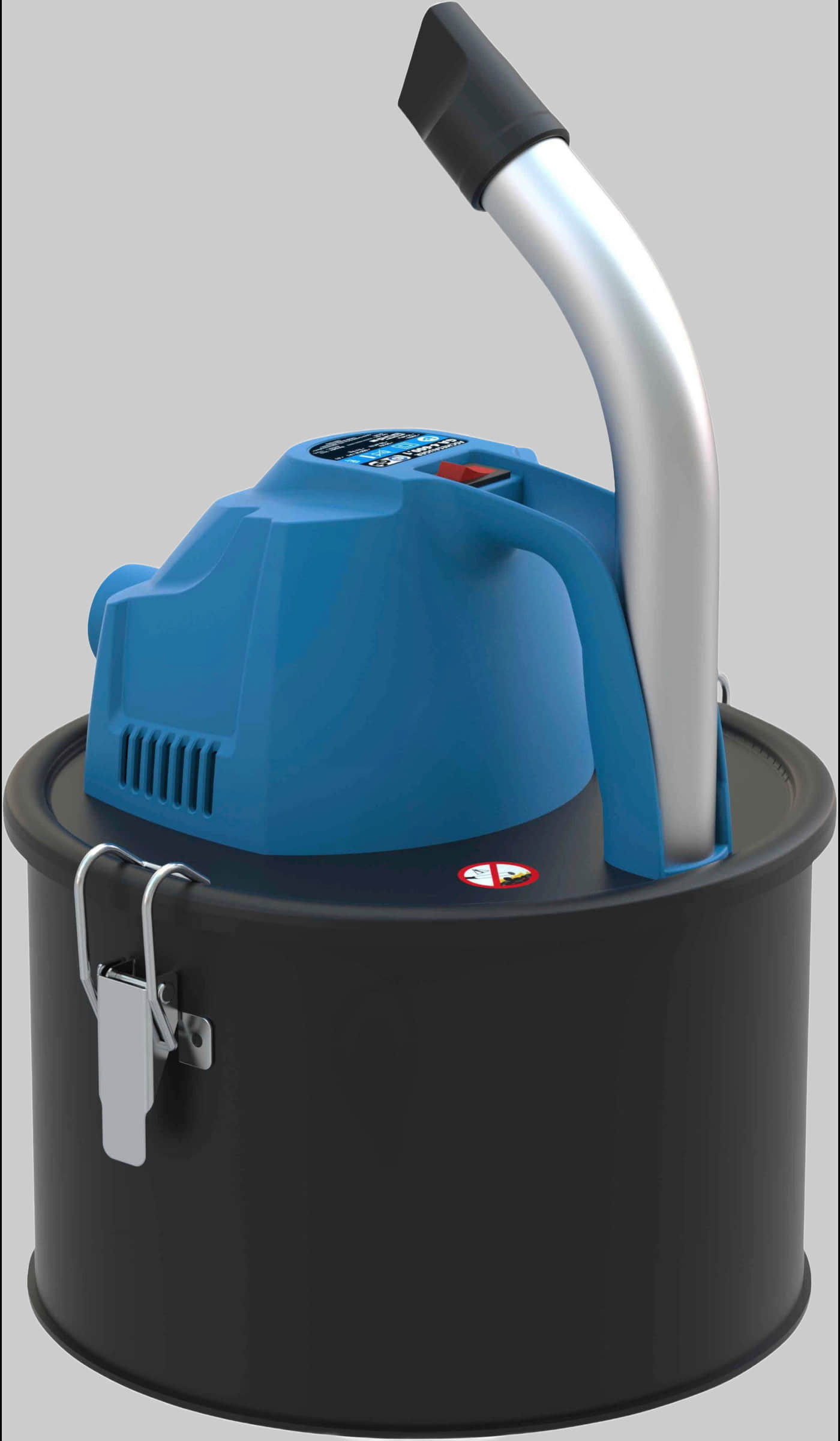Gu00FCde Heizen GÜDE Aschesauger GA 4-600.1 | 600 Watt, 4 Liter, HEPA-Filter | Kaminsauger für Holzofen & Kamin