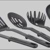 GSW GSW Milano Nero 15-teiliges Kochtopf-Set aus Aluminium mit Induktionsboden inkl. Küchenhelfer (3 Töpfe, Kasserolle, 2 Pfannen) - PFAS-frei & spülmaschinengeeignet grau Koch- & Backzubehör