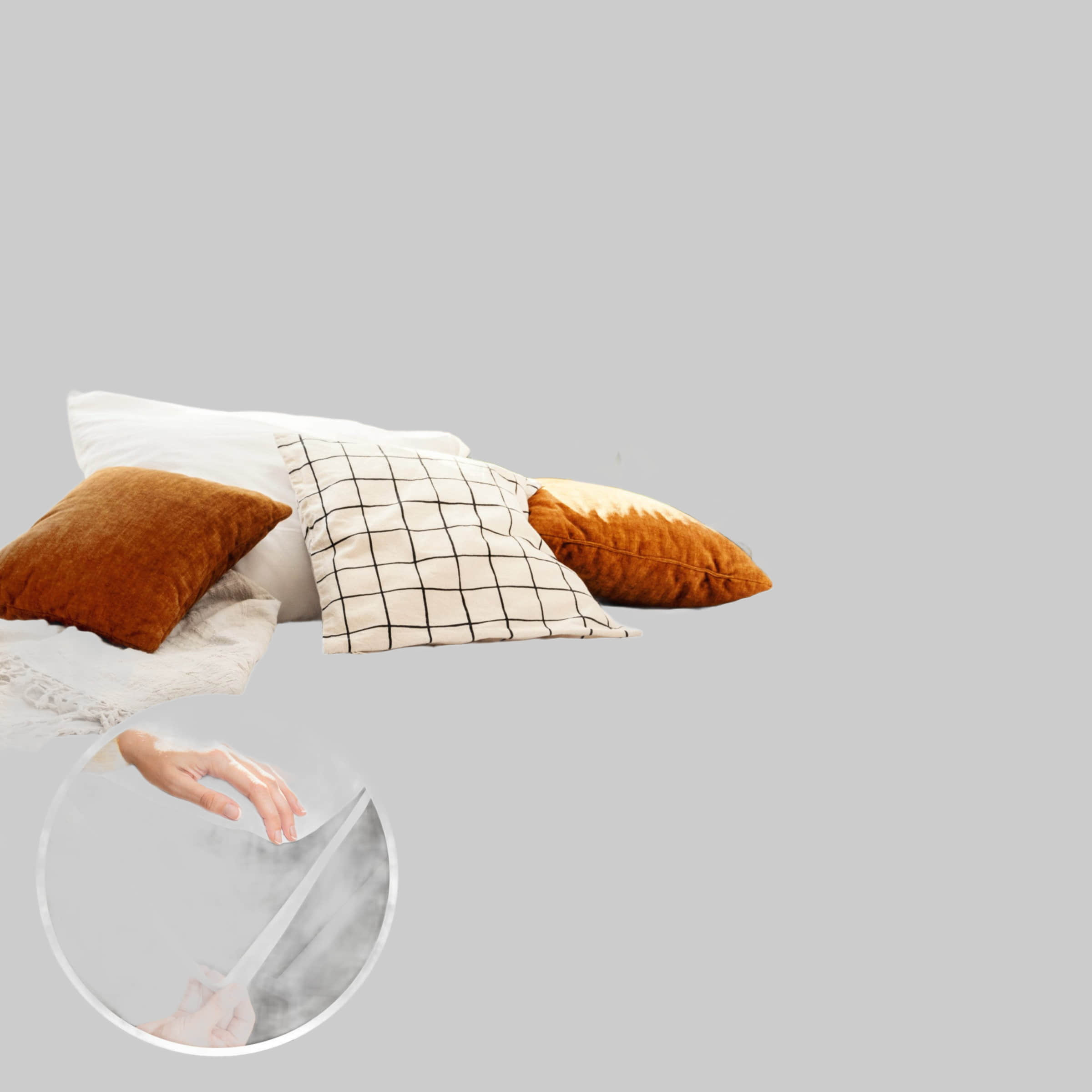 Gentle North Lattenroste Gentle North Matratzenschoner Premium (versch. Größen) - Atmungsaktiver Matratzenschutz ohne Plastik | 60°C waschbar | Schweißabsorbierend