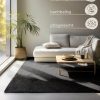 HANSE Home HANSE Home Teppich 'Jaipur' | Natur Jute Teppich 10 mm Höhe | Handgewebt | Wohnzimmer, Flur, Schlafzimmer | Boho & Scandi Style | Fußbodenheizung geeignet Schwarz Teppiche