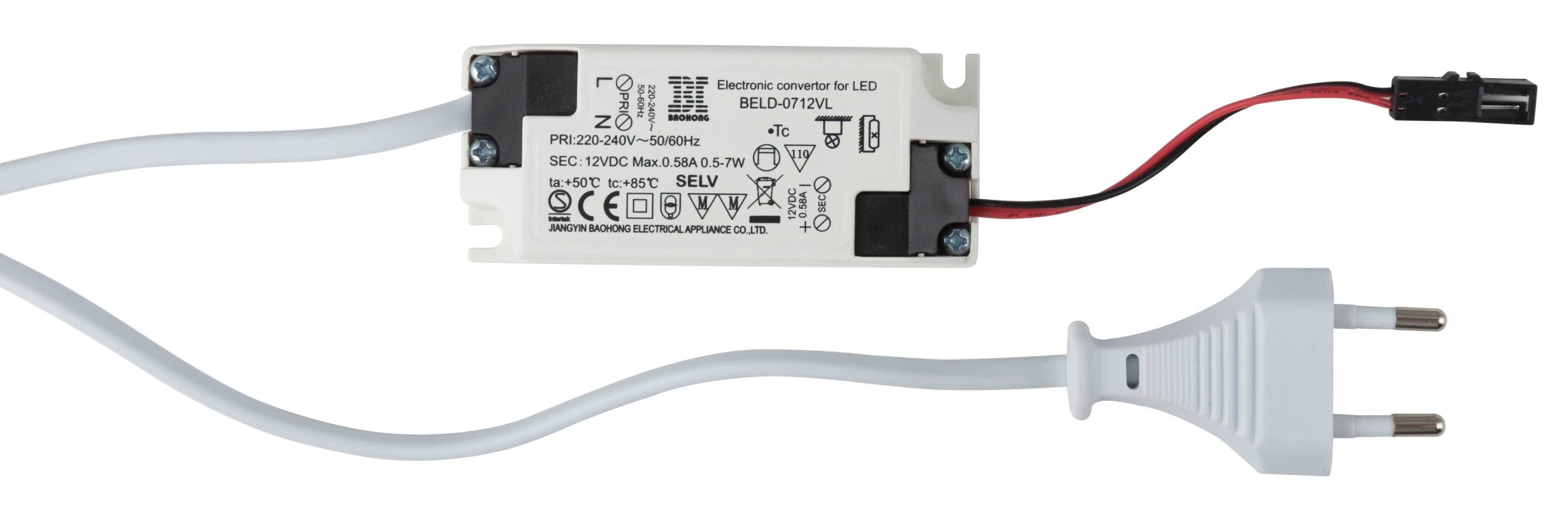 HEITRONIC Lampen HEITRONIC Genua 3er-Set LED Unterbauleuchten für Küche - Edelstahlgehäuse, 3000K Warmweiß, mit Schalter & komplettem Montageset