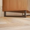HEVVA HEVVA Möbelfüße GRAZ - 7 Größen (20-50cm) für Schränke & Kommoden - Hochwertige Möbelbeine & Schrankfüße - Einzelstück oder 2er-Set wählbar Schwarz Möbelfüße