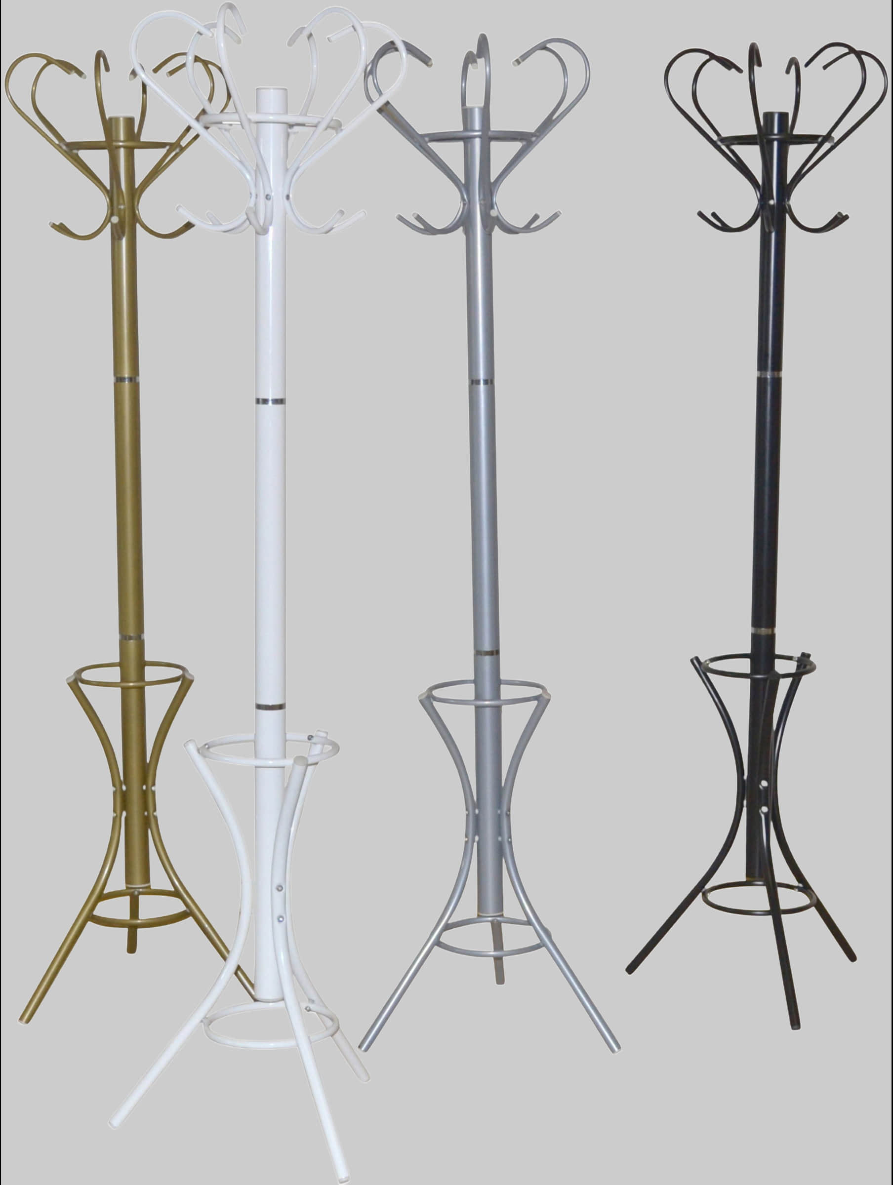 Garderobe & Flur HOFMANN LIVING AND MORE HOFMANN LIVING AND MORE Premium Coat Stand with Marble Base - 6 Double Hooks & Umbrella Holder (178x47cm, 20kg Capacity) goldfarben
