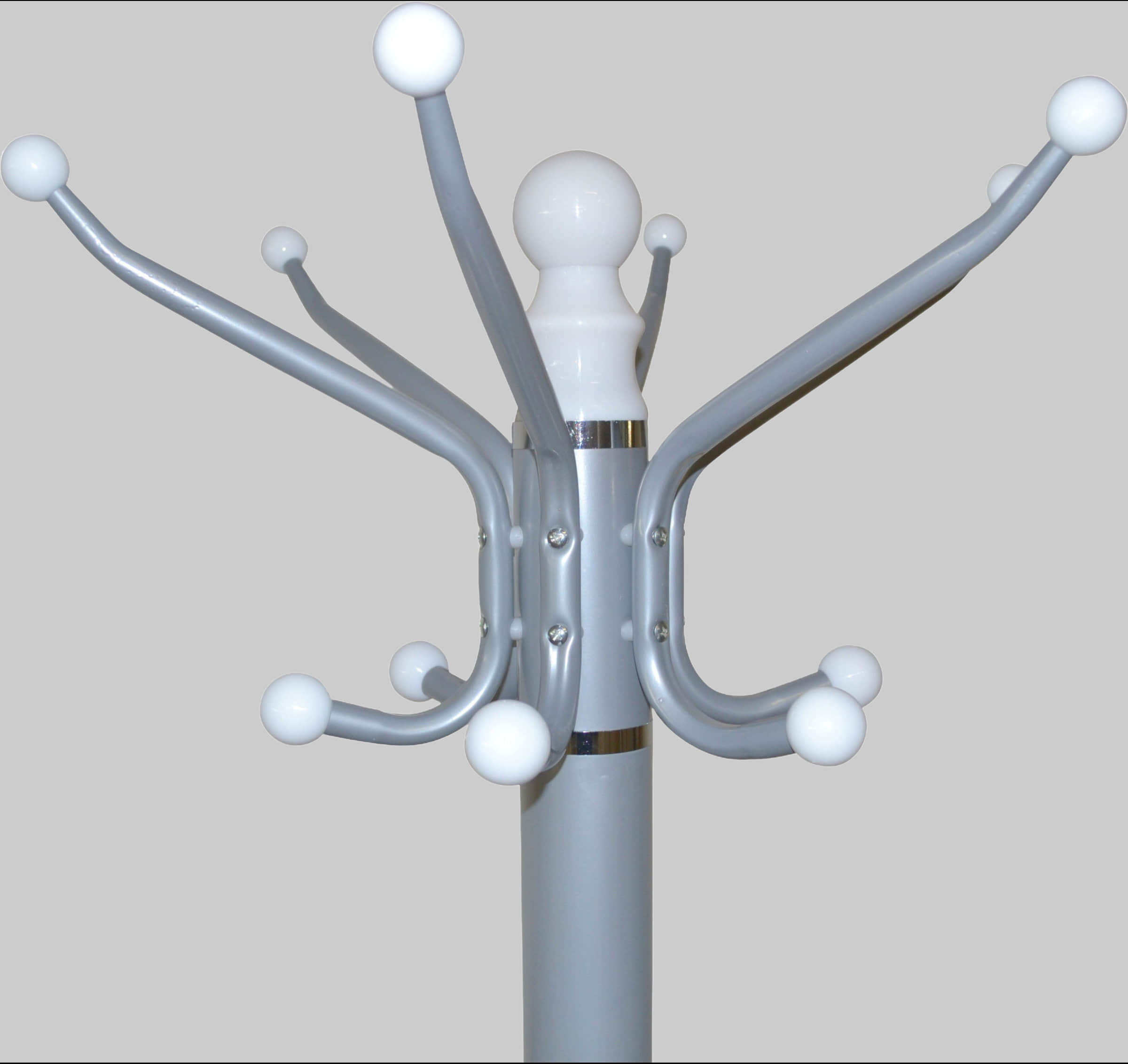 HOFMANN LIVING AND MORE Garderobe & Flur HOFMANN LIVING AND MORE Premium Coat Stand with Marble Base - 6 Double Hooks & Umbrella Holder (178x47cm, 20kg Capacity) alufarben/