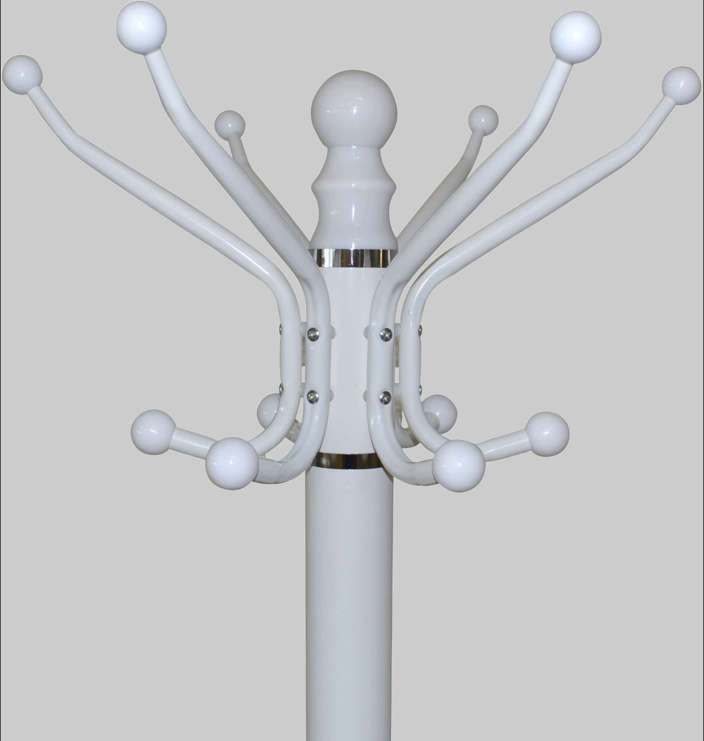 Garderobe & Flur HOFMANN LIVING AND MORE HOFMANN LIVING AND MORE Premium Coat Stand with Marble Base - 6 Double Hooks & Umbrella Holder (178x47cm, 20kg Capacity) weiß