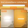 Lampen HS.SUPPLY HS.SUPPLY LED Lichtleiste mit Bewegungssensor | 3 Farbtemperaturen (Tageslichtweiß 6000K, Warmweiß 3000K, Kaltweiß 4000K) | 5m Reichweite | USB-Betrieb | Für Küche, Treppen, Schränke
