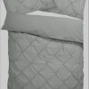 Home affaire Bettwäsche »Elliant« – 100% Baumwolle, Hochtief-Struktur, 2-teilig in 135x200 cm & 155x220 cm | Renforcé-Qualität mit OEKO-TEX® Zertifizierung grau Home affaire Bettwäsche