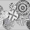 Dekoration Home affaire Home affaire Ethno-Style Metal Wall Art - Circular Patterned Wall Decoration for Living Room & Bedroom