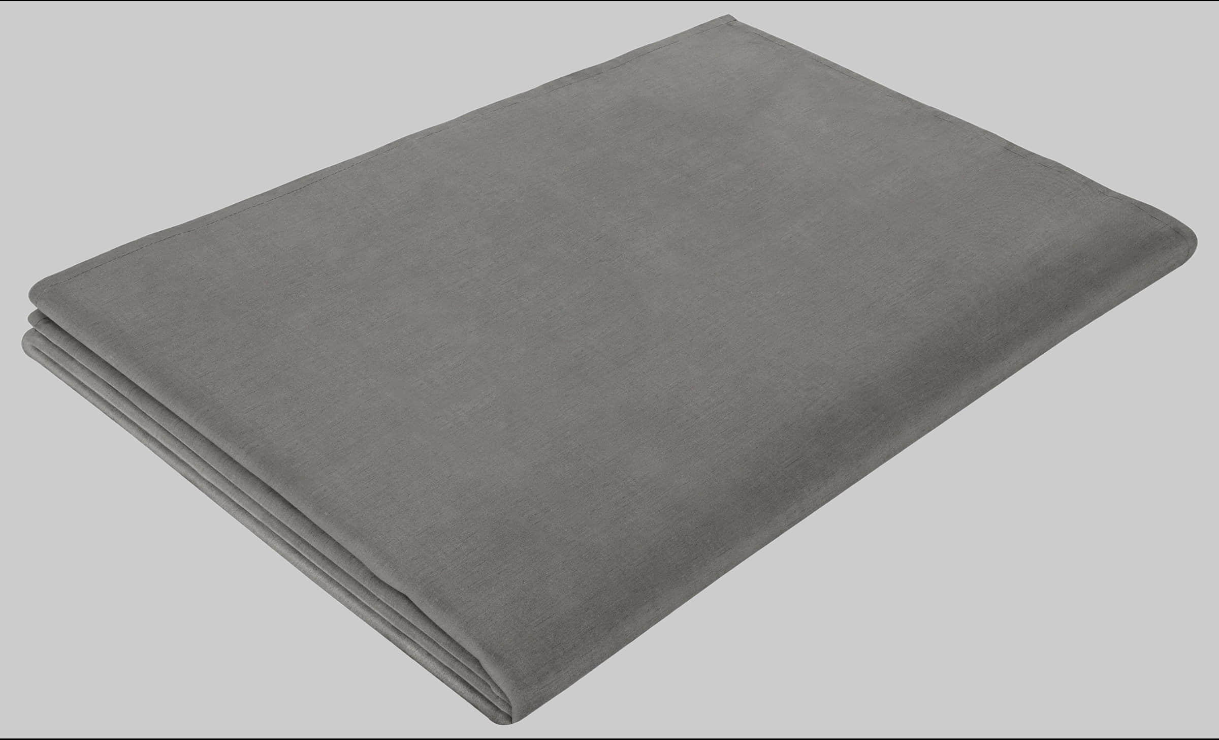 Wohn- & Tagesdecken Home affaire Home affaire Melli Tagesdecke | Landhausstil Baumwoll-Überwurf (200x200 cm) für Bett & Sofa | OEKO-TEX® zertifiziert | Maschinenwaschbar anthrazit/