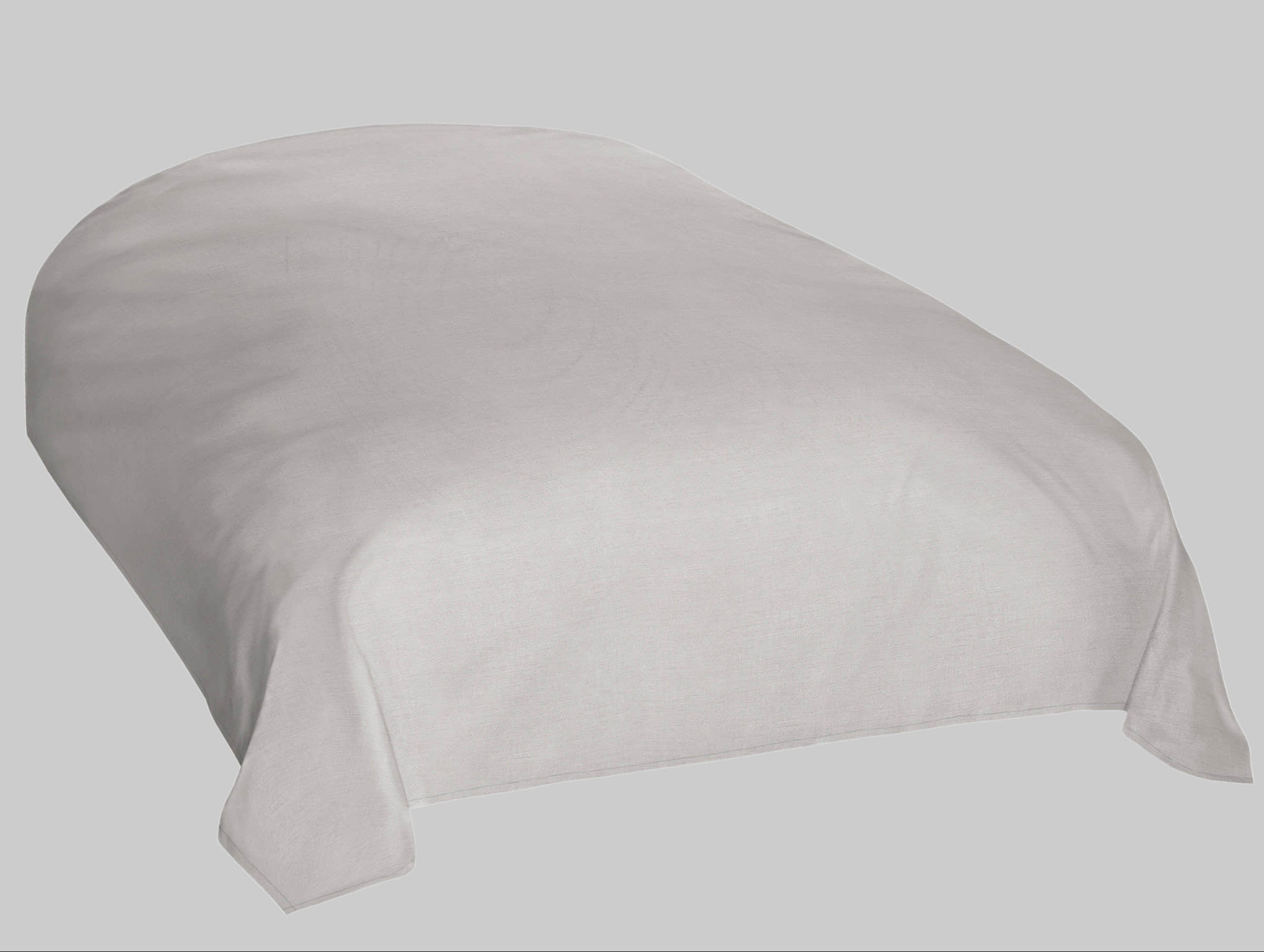 Home affaire Melli Tagesdecke | Landhausstil Baumwoll-Überwurf (200x200 cm) für Bett & Sofa | OEKO-TEX® zertifiziert | Maschinenwaschbar hellgrau/m Home affaire Wohn- & Tagesdecken