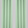 Home affaire Vorhang »Parry« (2 Stück) - Blickdichter Ösenvorhang aus Polyester, 140x245 cm, grau - Premium Qualität für optimalen Sicht- und Lichtschutz lindgrün Gardinen Home affaire
