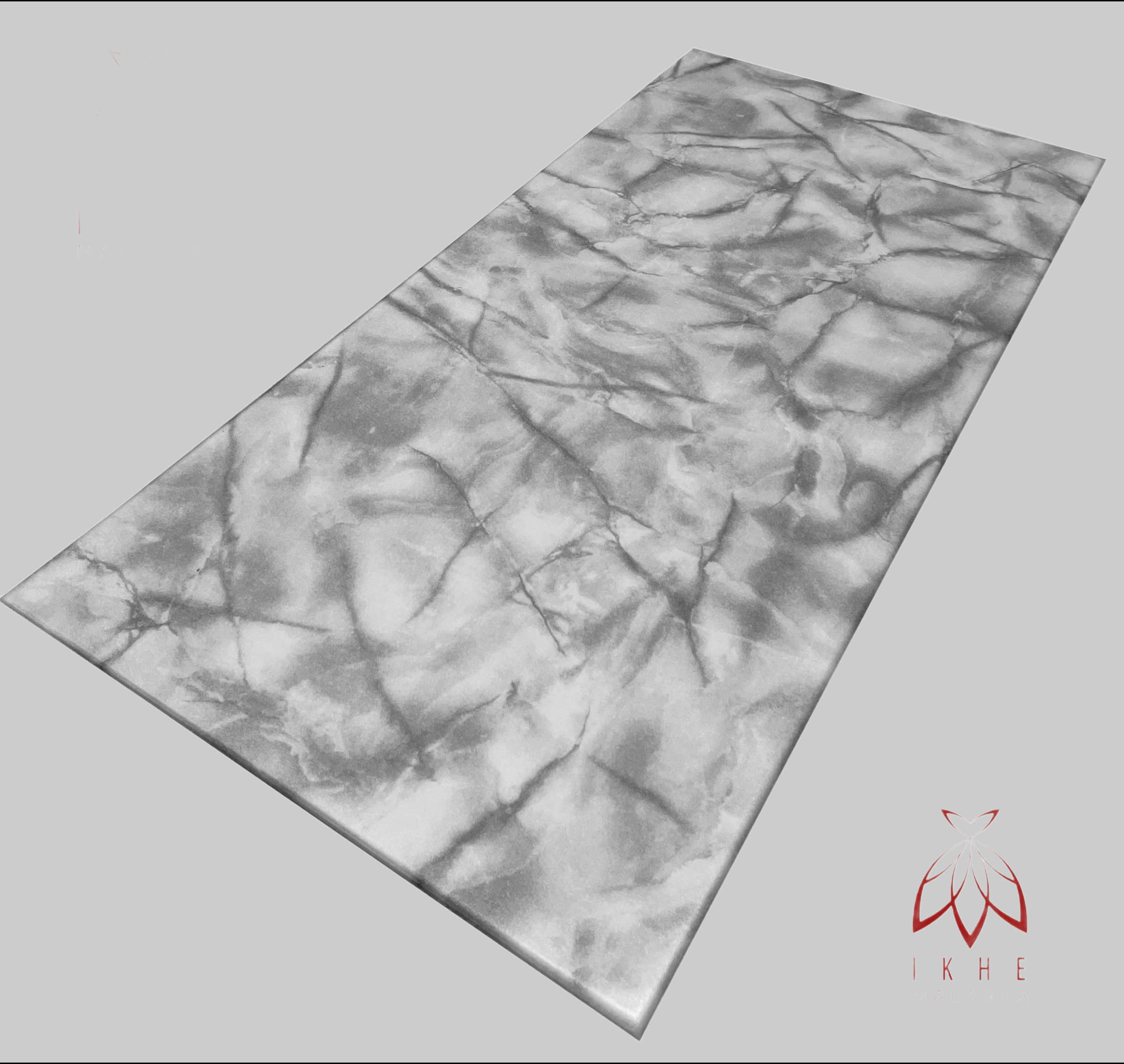 IKHEMalarka 3D Wall Panels - Concrete/Marble/Brick Design XPS Polystyrene Panels (50x100cm, 0.5m²) - Easy Install Decorative Wall & Ceiling Tiles 122 XL IKHEMalarka Bauen & Renovieren