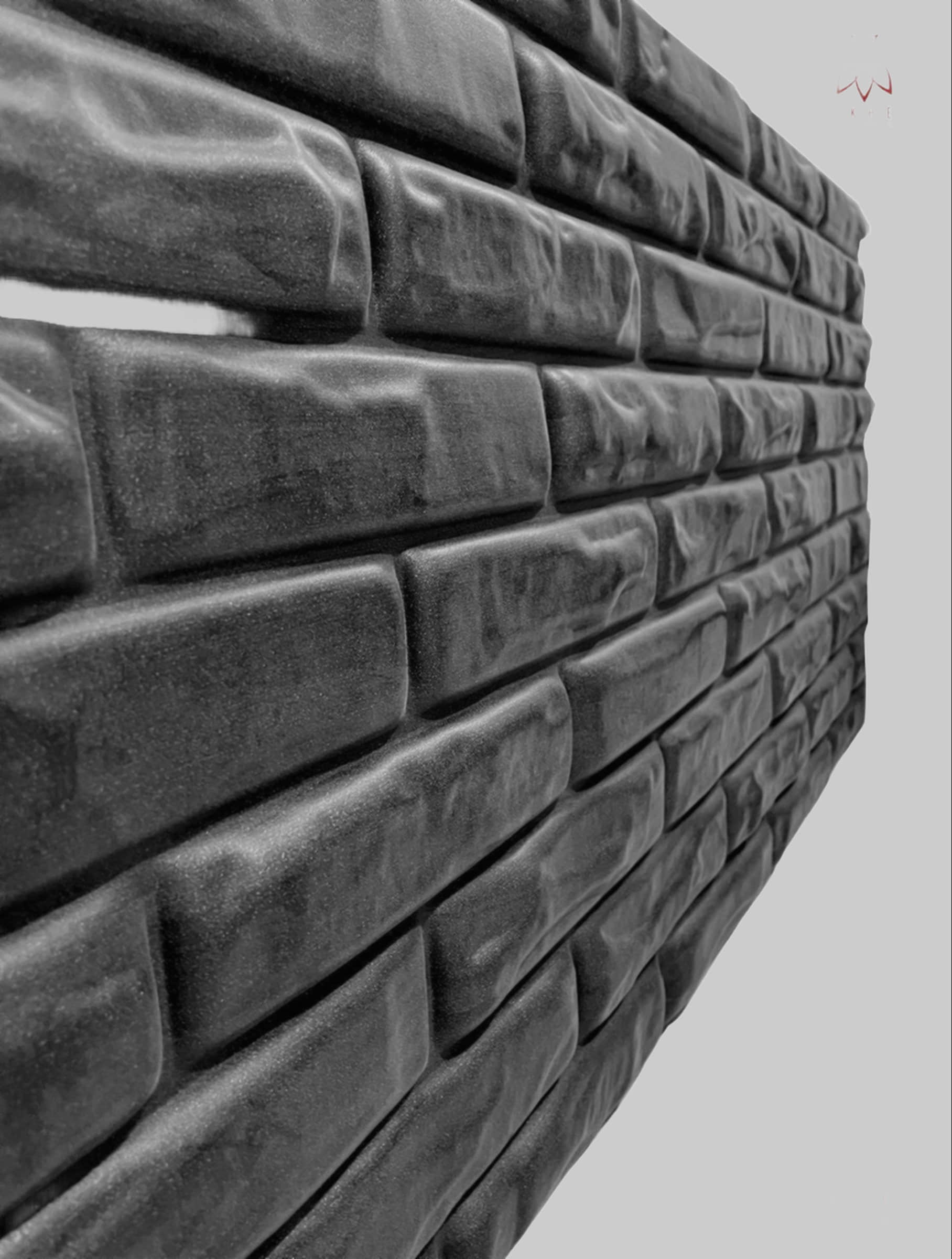 IKHEMalarka 3D Wall Panels - Concrete/Marble/Brick Design XPS Polystyrene Panels (50x100cm, 0.5m²) - Easy Install Decorative Wall & Ceiling Tiles Ziegel Sch Bauen & Renovieren IKHEMalarka