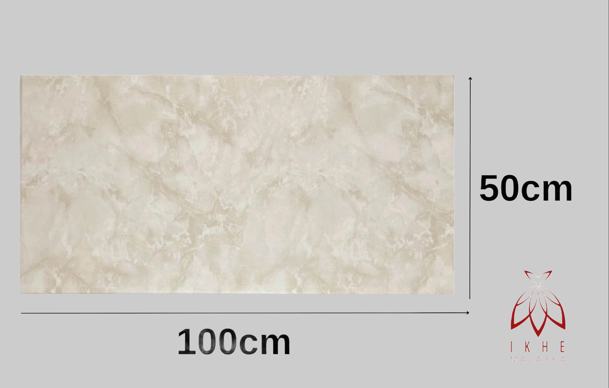 IKHEMalarka IKHEMalarka 3D Wall Panels - Concrete/Marble/Brick Design XPS Polystyrene Panels (50x100cm, 0.5m²) - Easy Install Decorative Wall & Ceiling Tiles 123XL Grau Bauen & Renovieren