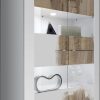 INOSIGN 'Basic' Display Cabinet - 162 cm Height, 4 Doors with Metal Handles, Modern Frame Design, High Cabinet with Storage weiß Hochg INOSIGN Schränke