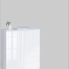 INOSIGN Garderobe & Flur INOSIGN Garderoben-Set »PARIS/TOKYO« (3-teilig) – Moderne Kompaktgarderobe 150cm mit Spiegel & Schuhschrank | FSC®-Holz | Push-to-Open weiß matt/
