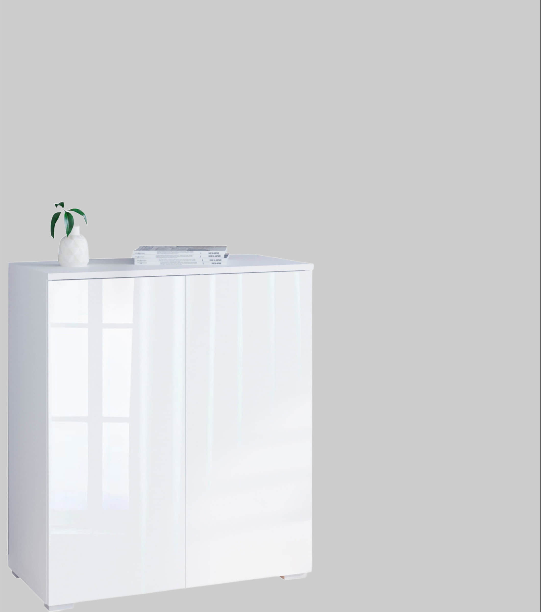 INOSIGN Garderobe & Flur INOSIGN Garderoben-Set »PARIS/TOKYO« (3-teilig) – Moderne Kompaktgarderobe 150cm mit Spiegel & Schuhschrank | FSC®-Holz | Push-to-Open weiß matt/