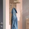 Garderoben INOSIGN INOSIGN Garderobenpaneel »Kosmo« mit Hutablage | 35 cm Breite | Robustes Design | Moderner Holzwerkstoff Wiking Eiche