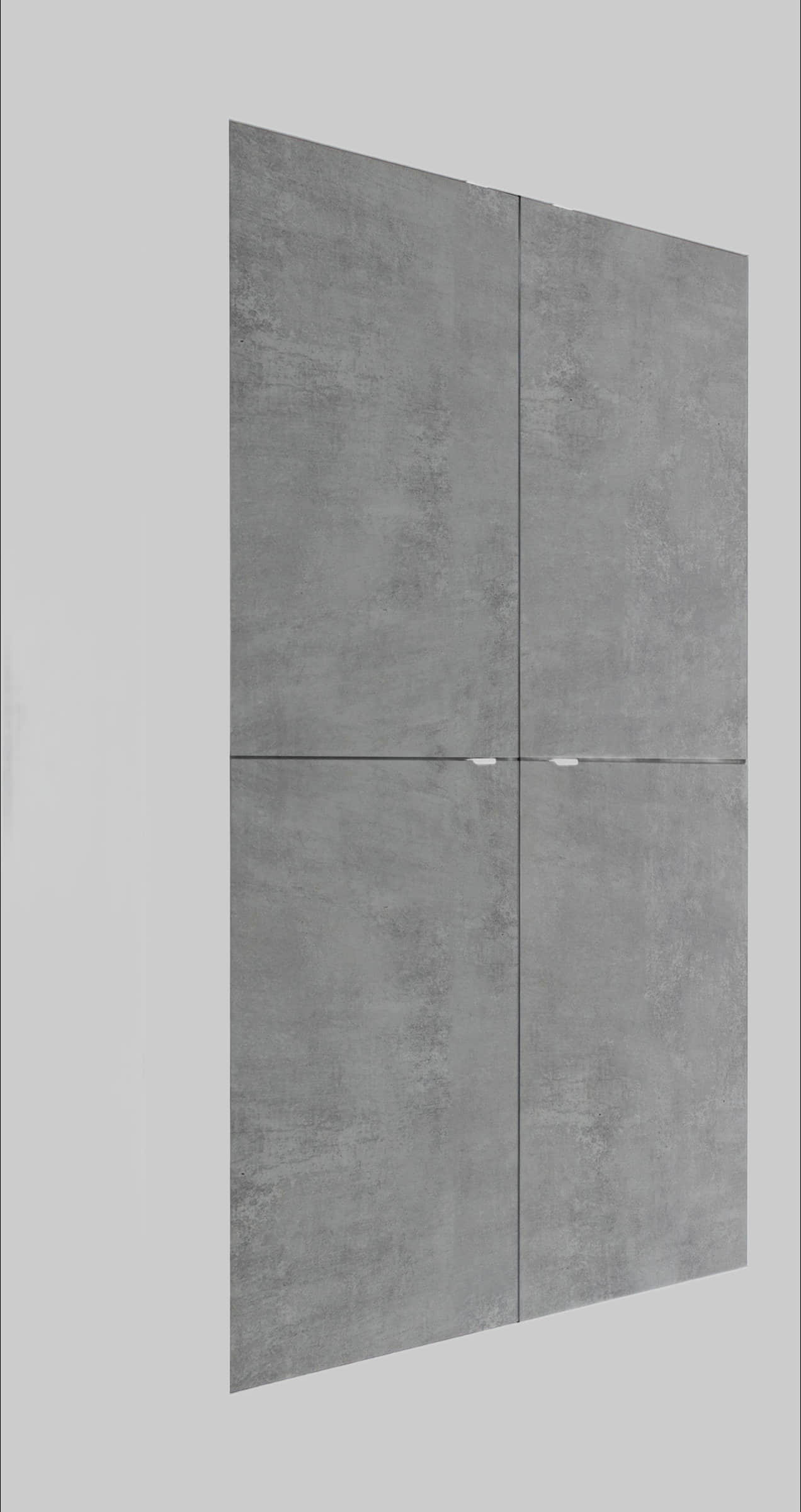 INOSIGN Highboard Basic | 162 cm hoch, 102 cm breit | 4-türige Kommode mit Metallgriffen & viel Stauraum | Italian Design | FSC®-Holz | Farbauswahl weiß Hochg Kommoden & Sideboards INOSIGN