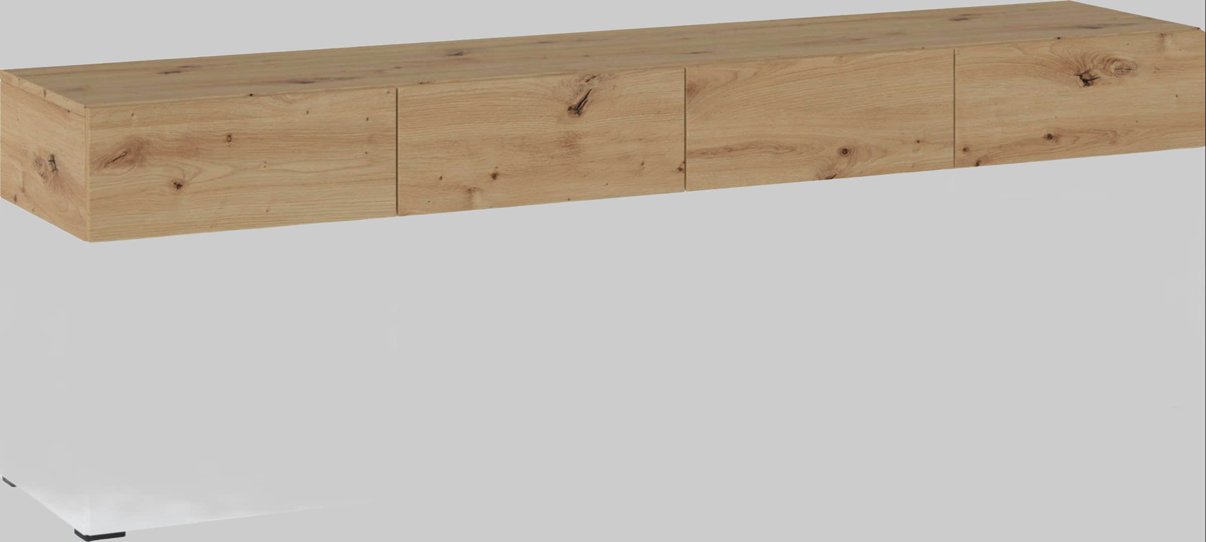 INOSIGN Kommoden & Sideboards INOSIGN Lowboard 'Rimini' – Moderner TV-Schrank mit Stauraum, 180 cm Breite, FSC®-zertifiziert Alpinweiß/