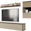 INOSIGN 'PARIS' 4-Piece TV Wall Unit | 300cm Handleless Design | Wall-Mounted or Freestanding | FSC-Certified Wood CONGO/ CONGO INOSIGN Wohnwände