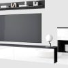Wohnwände INOSIGN INOSIGN 'PARIS' 4-Piece TV Wall Unit | 300cm Handleless Design | Wall-Mounted or Freestanding | FSC-Certified Wood matera ant