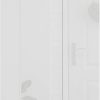 INOSIGN Schuhschrank »Paris« 2-türig | 200 cm Höhe | 6 Einlegeböden | Push-to-open | FSC-Holz | Weiß matt/Hochglanz | Flurschrank weiß matt/ Schränke INOSIGN