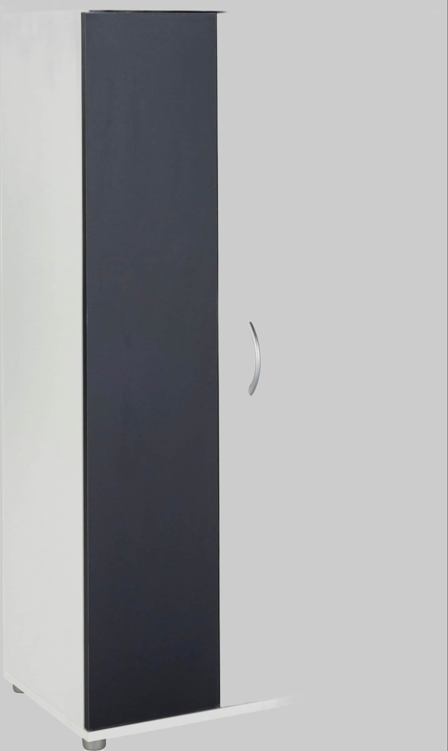 Schränke INOSIGN INOSIGN Wien Wardrobe | Adjustable Children's Closet & Multipurpose Storage Cabinet with Melamine Surface Weiß/Anthr